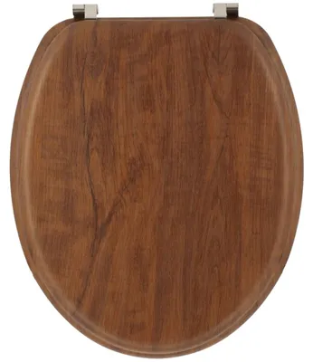 Produktbild von TENDANCE | WC-Brille - Toilettendeckel - WC-Sitz - braun - 44 x 37 cm - Akazienholz - Toilettensitz - modern - Praktisch - Badezimmer