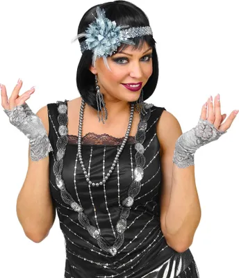 Produktbild von 20er Charleston Set Flapper - Kostüm Schmuck Fasching