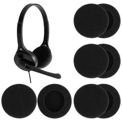 Productafbeelding van 8 Stuks Elastische Vervangende Oorkussens voor Hoofdtelefoon (50 mm)