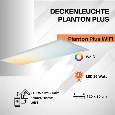 Produktbild von Ledvance LED Panel Planon Plus 120 x 30 cm weiß Smart+Wifi Multicolor