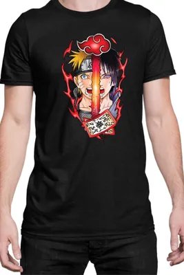 Immagine prodotto di Maglietta da uomo Naruto Naruto V Sasuke 02, Man 3XL , Noir