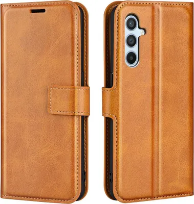 Produktbild von Samsung Galaxy A54 Hülle - Coverup Deluxe Klapphülle - Braun