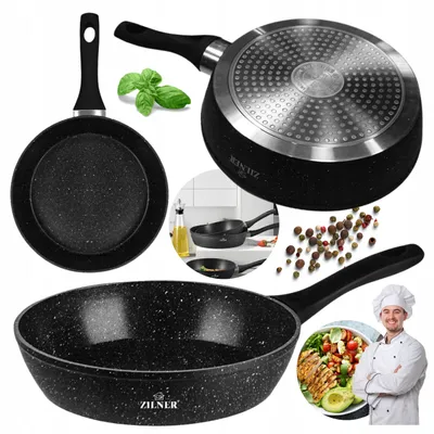Produktbild von Zilner Marmor-Pfanne 18cm für alle Kochfelder