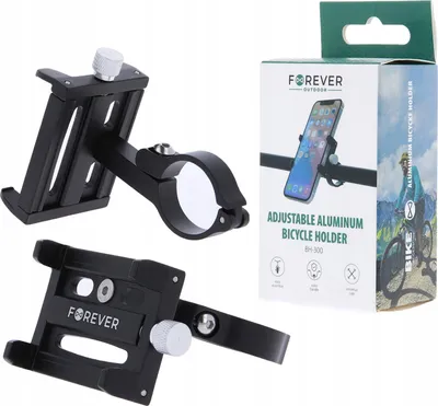 Produktbild von Uniwersalny aluminiowy uchwyt rowerowy 360 na kierownicę do telefonów komórkowych Apple, Xiaomi, Samsung