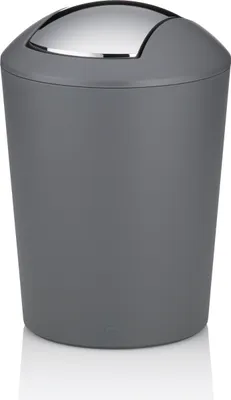 Produktbild von Kela Marta Badezimmer-Abfalleimer, 1,7 l, grau