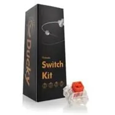 Produktbild von Ducky Kailh Box Red Switches, mechanisch, 3-Pin, linear, MX-Stem, 45g