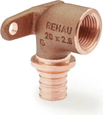 Image de Équerre murale REHAU, RAUTITAN RX+, 20, Rp 3/4, courte, 1 pièce.