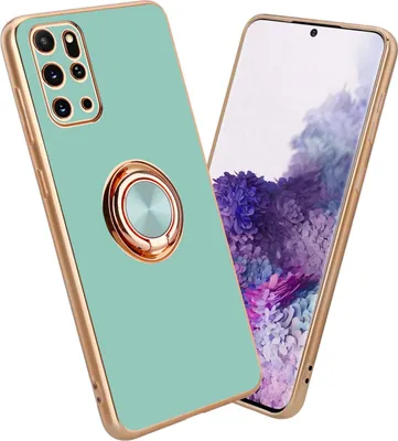 Produktbild von Cadorabo Schutzhülle für Samsung Galaxy S20 PLUS Hülle in Türkis Etui Case Cover Kameraschutz magnetische Autohalterung