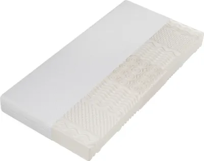 Produktbild von Kaltschaummatratze, 7 Zonen, H2 und H3, 20 cm hoch, 90x200 cm, Matratze mit waschbarem Bezug, Atmungsaktiv, Allergikergeeignet