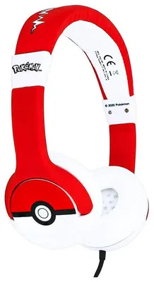 Obrázek produktu pro Pokemon Pokeball sluchátka pro děti, nastavitelná hlasitost