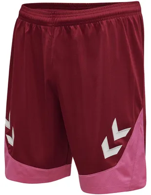 Produktbild von Hummel Lead Poly Shorts, BIKING RED, S, Herren