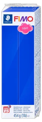 Image de STAEDTLER® 8021-33 Pâte à modeler Fimo soft 454 g brillantbl