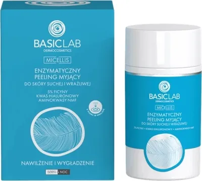 Produktbild von BASICLAB - Enzymreinigendes Peeling für trockene und empfindliche Haut, 35g