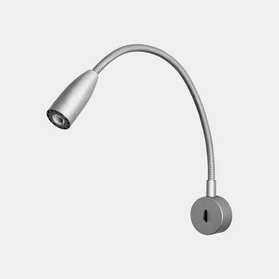 Produktbild von LEDS C4 Bed Leseleuchte - 3,5 W, Warmweiß, 115 lm, Silber