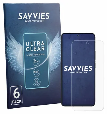 Produktbild von 6x Für Vivo iQOO 15 Schutzfolie Savvies Displayschutz Display Schutz Folie Klar Transparent