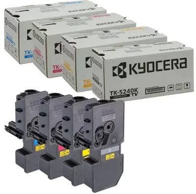 Image de Kyocera TK-5240 Multipack Schwarz Cyan Yellow Magenta