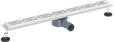 Immagine prodotto di Scarico doccia con copertura in vetro e sifone a 360° 80 cm
