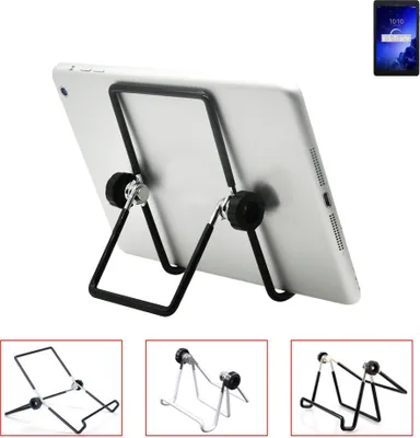 Produktbild von K-S-Trade Tablet-Ständer Tablet-Halterung Tablet-Aufsteller kompatibel mit Alcatel 3T 10 faltbarer Tischständer Tablet Halterung