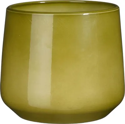 Produktbild von Mica Decorations Blumentopf Amber - 21x21x18 cm - Keramik - Grün