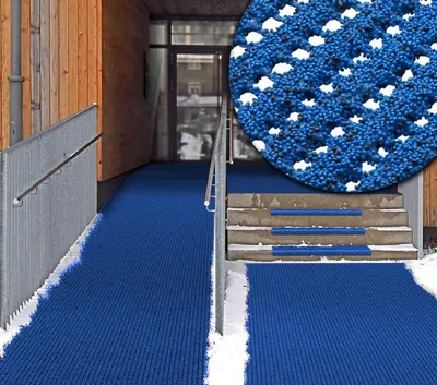 Produktbild von SafeStep AntiRutsch - Sicherheitsmatte PRO Blau 1,20 x 29,00 Meter