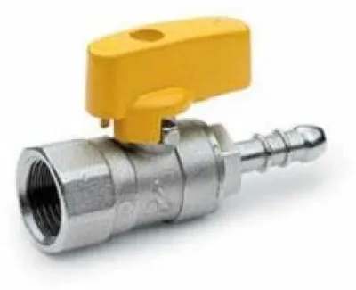 Immagine prodotto di rubinetto gas con portagomma f.1"/2"