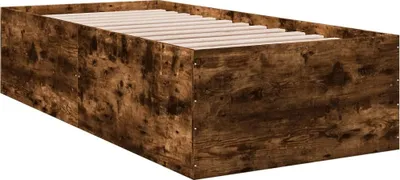 Produktbild von Bettgestell Räuchereiche 90x190 cm Holzwerkstoff