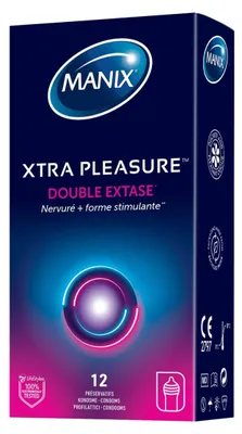 Image de MANIX Xtra Pleasure 12 pces