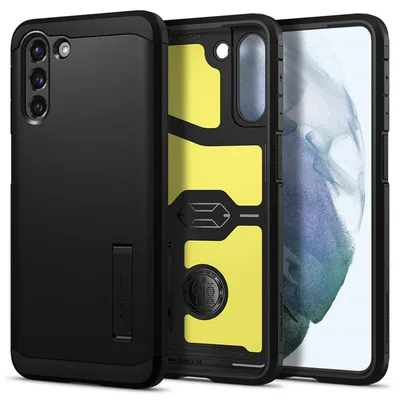 Obrázok produktu pre Spigen ACS02425, Ochranný obal, Samsung, Galaxy S21 / Galaxy S21 5G, 15,8 cm (6.2"), Čierna