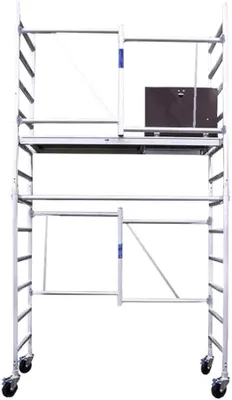 Productafbeelding van Rolsteiger Vouwsteiger - 4.8 M Werkhoogte - Aluminium - Bouwsteiger