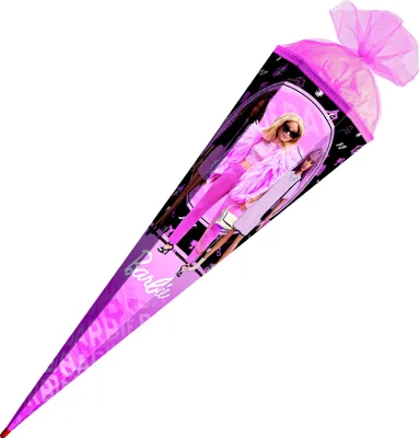 Produktbild von Schultüte / Zuckertüte / 85cm / eckig / "Barbie"