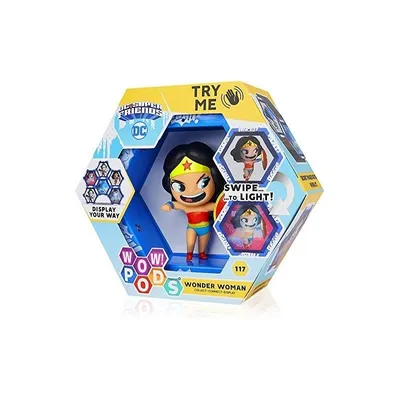 Produktbild von WOW! PODS - DC Super Friends Collection - Wonder Woman - Sammelfigur mit Licht und Bewegungssensor (Deqube 918DC100503) WOW! PODS