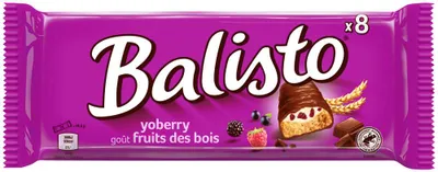Produktbild von Balisto Yoberry Schokoriegel 8 St.