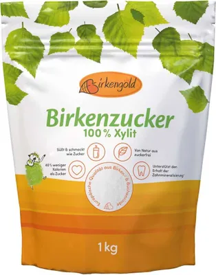 Obrázok produktu pre Xylitol - Brezový cukor vo vrecúšku 1kg