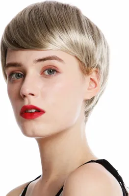 Produktbild von WIG ME UP Perücke kurz burschikos Hellbraun Blond Gesträhnt VK-32-18T22