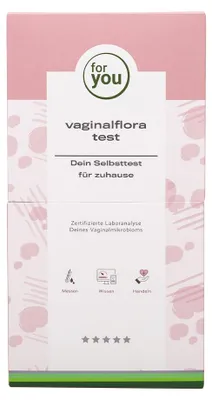 Produktbild von for you vaginalflora test - Selbsttest für zuhause
