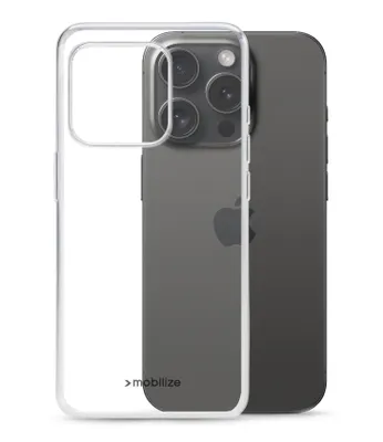 Obrázok produktu pre Mobilize TPU Back Cover Transparent Apple iPhone 15 Pro