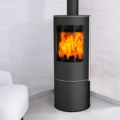 Produktbild von Fireplace Isola Dauerbrandofen Stahl Schwarz