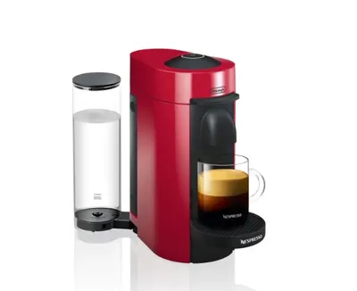 Produktbild von De’Longhi Nespresso Vertuo ENV 150.R, Espressomaschine, 1,1 l, Kaffeekapsel, 1260 W, Rot