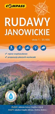 Image de Rudawy Janowickie carte laminée 1:35 000