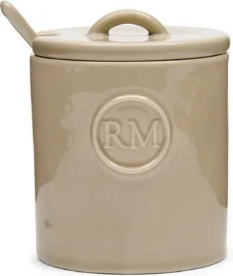 Produktbild von Portofino Beige Zuckerdose mit Löffel Riviera Maison