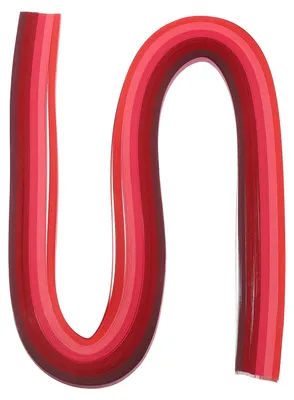 Productafbeelding van Quilling-strips - 120 stuks - Voor kunst en knutselwerk - Rood - 5 mm x 53,3 cm