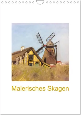 Produktbild von Malerisches Skagen (Wandkalender 2025 DIN A4 hoch), CALVENDO Monatskalender