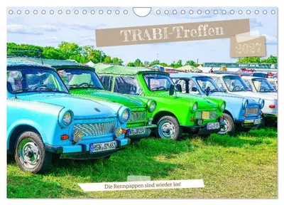 Produktbild von Trabi-Treffen (Wandkalender 2027 DIN A4 quer), CALVENDO Monatskalender