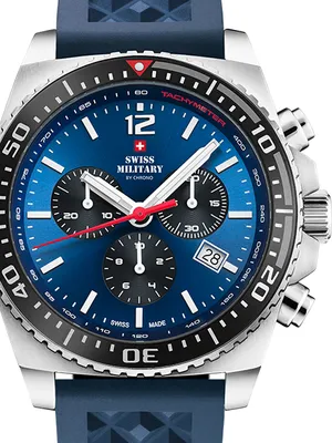 Produktbild von Swiss Military SM34093.06 Sport Chronograph Herrenuhr 45mm 10ATM