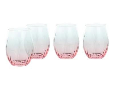 Produktbild von CreaTable, 24588, Swirly transparent, Longdrinkglas 4-tlg, Glas