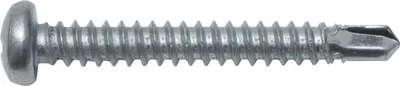 Produktbild von Bohrschraube verzinkt Linsenkopf Kreuzschlitz DIN 7504-N 4,2 X 16 100-Stück