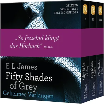 Produktbild von Fifty Shades of Grey Die Gesamtausgabe (Teil 1-3)