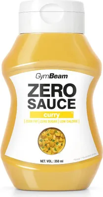 Produktbild von GymBeam - ZERO SAUCE Curry 350 ml