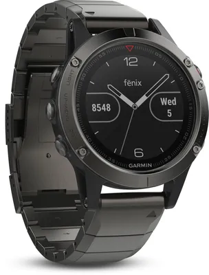 Immagine prodotto di Garmin - Smartwatch - fenix 5 Sapphire Slate Gray Metal - 010-01688-21