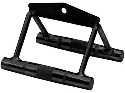 Produktbild von Sporttrend 24® Parallelgriff breit schwarz | Rudergriff Parallel Griff Trainingsgriff Seilzug Kabelzug